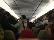 Flight from China to Nepal
